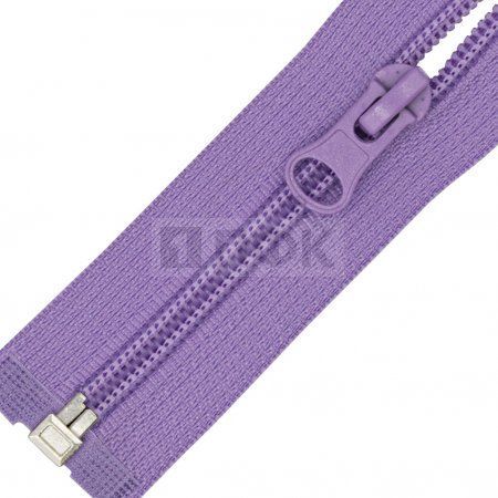 Молния спиральная (витая) тип 5 40см разъем цв 166 груша (уп 100шт)