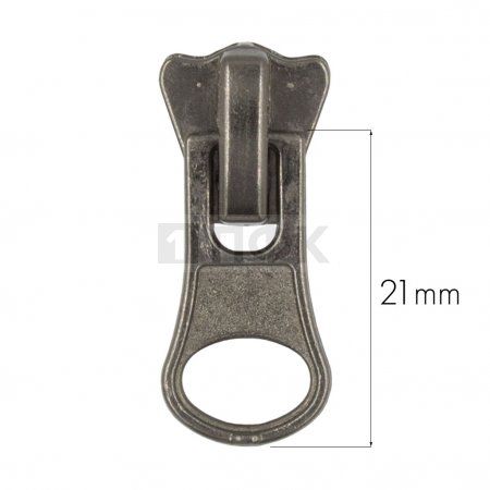 Бегунок трактор тип 5 автомат ГРУША цв никель темн (уп 500шт/10000шт) 2,8 гр КОРОНА