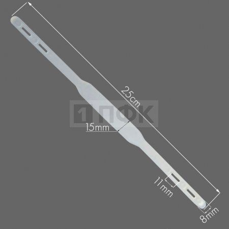 Штрипки цв прозрачный (уп 500шт) Китай