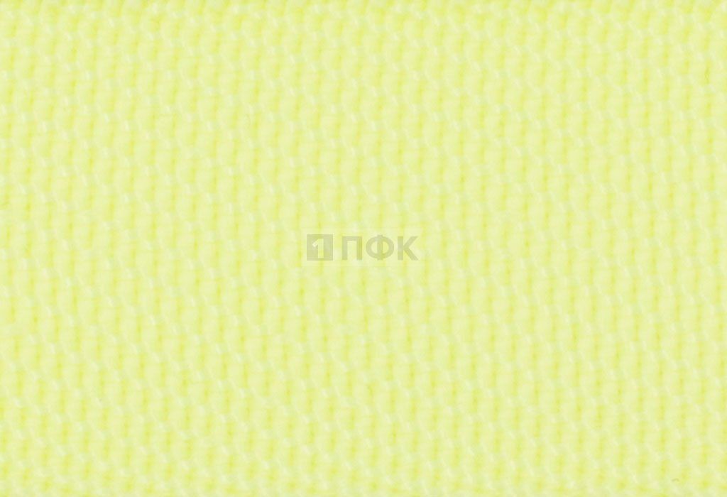 Стропа текстильная (лента ременная) 35мм 13 гр/м цв 105 лимон (рул 50м/уп 3000м)