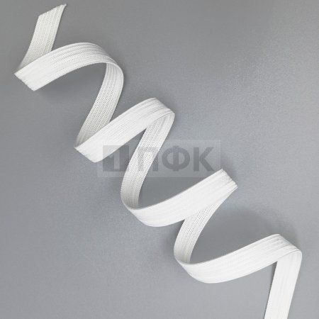 Резинка вязанная уплотненная 10мм цв белый (уп 2000м) коробка Резинка вязанная уплотненная 10мм цв белый (уп 2000м) коробка