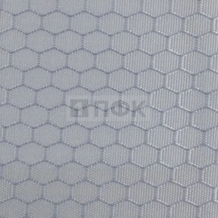Ткань Oxford 300D PU1000 155гр/м2 Соты шир 150см цв 340 серый (рул 100м)